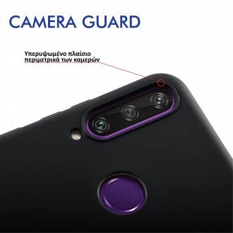 VOLTE-TEL ΘΗΚΗ SAMSUNG S23 5G S911 6.1" SILICON TPU CAMERA GUARD ΜΑΥΡΗ