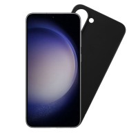 VOLTE-TEL ΘΗΚΗ SAMSUNG S23 5G S911 6.1" SILICON TPU CAMERA GUARD ΜΑΥΡΗ