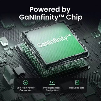 Ugreen Φορτιστής Χωρίς Καλώδιο GaN με Θύρα USB-C 30W Power Delivery / Quick Charge 3.0 Γκρι (Nexode S Χ503)