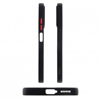 LIME ΘΗΚΗ SAMSUNG S23 5G S911 6.1" HARDSHELL FUSION FULL CAMERA PROTECTION ΜΑΥΡΗ ΜΕ ΚΟΚΚΙΝΑ ΚΟΥΜΠΙΑ