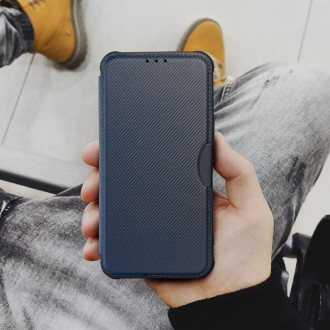 Θήκη Razor Book Δερματίνης Μπλε για Samsung Galaxy S23 5G