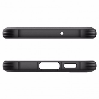 Θήκη Spigen Rugged Armor Back Cover Σιλικόνης Ανθεκτική Matte Black για Samsung Galaxy S23 Plus