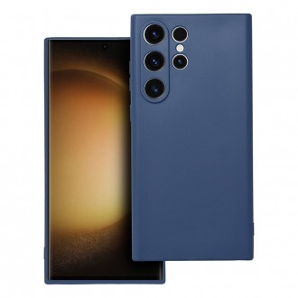 Θήκη Forcell Back Cover Σιλικόνης Μπλε για Samsung Galaxy S23 Ultra