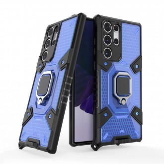 Θήκη Techsuit Honeycomb Back Cover Ανθεκτική Μπλε για Samsung Galaxy S23 Ultra