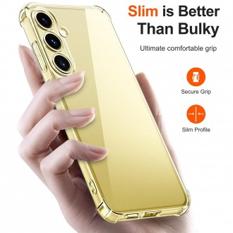 Θηκη Techsuit Shockproof Clear Back Cover Σιλικονης Διαφανη για Samsung Galaxy S24 Ultra