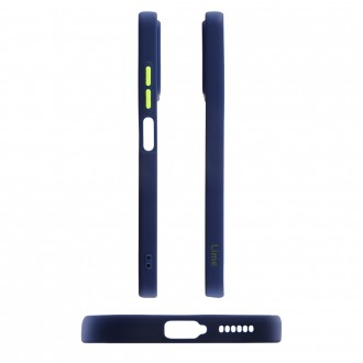 LIME ΘΗΚΗ SAMSUNG S24 ULTRA 5G S928 6.8" HARDSHELL FUSION FULL CAMERA PROTECTION ΜΠΛΕ ΜΕ ΚΙΤΡΙΝΑ ΚΟΥΜΠΙΑ