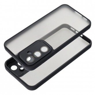 Θήκη Back Cover Tempered Glass Μαύρη για Samsung Galaxy S25