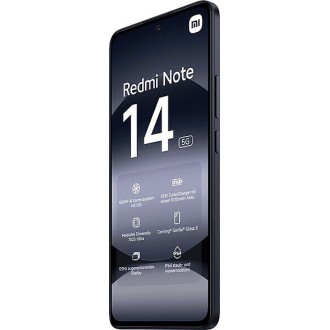 Xiaomi Redmi Note 14 NFC 5G Dual SIM (8GB/256GB) Μαύρο
