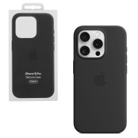 ΘΗΚΗ IPHONE 15 PRO MT1A3ZM/A SILICONE MAGSAFE COVER BLACK PACKING ORIGINAL