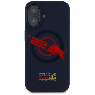 Θήκη Red Bull Back Cover Σιλικόνης Navy Μπλε για iPhone 16