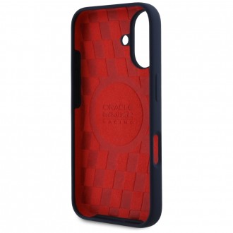 Θήκη Red Bull Back Cover Σιλικόνης Navy Μπλε για iPhone 16