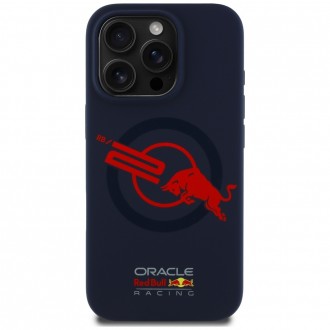 Θήκη Red Bull Back Cover Σιλικόνης Navy Μπλε για iPhone 16 Pro