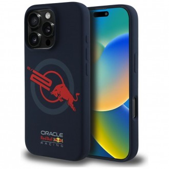 Θήκη Red Bull Back Cover Σιλικόνης Navy Μπλε για iPhone 16 Pro