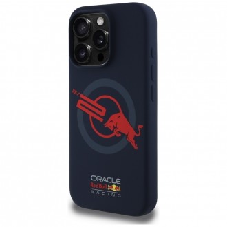 Θήκη Red Bull Back Cover Σιλικόνης Navy Μπλε για iPhone 16 Pro Max