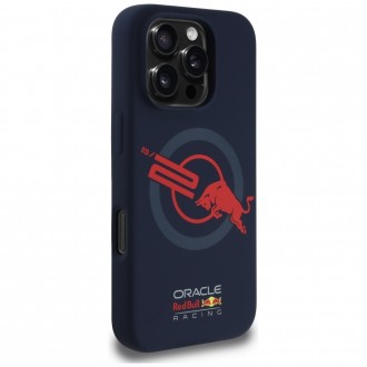 Θήκη Red Bull Back Cover Σιλικόνης Navy Μπλε για iPhone 16 Pro Max