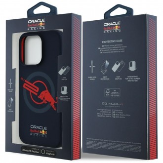 Θήκη Red Bull Back Cover Σιλικόνης Navy Μπλε για iPhone 16 Pro Max