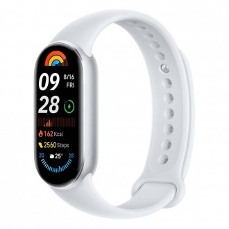 Xiaomi Smart Band 9 Αδιάβροχο με Παλμογράφο Glacier Silver