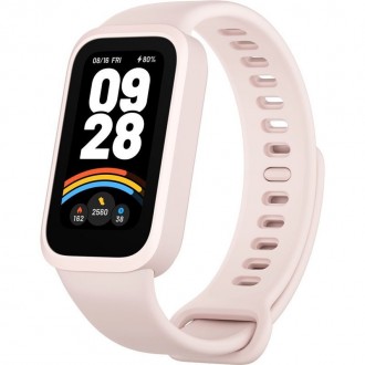 Xiaomi Smart Band 9 Active Αδιάβροχο με Παλμογράφο Ροζ
