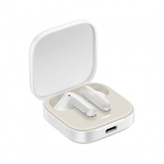 Xiaomi Redmi Buds 6 Active Bluetooth Handsfree Ακουστικά με Θήκη Φόρτισης Λευκά Xiaomi Redmi Buds 6 Active Bluetooth Handsfree Ακουστικά με Θήκη Φόρτισης Λευκά