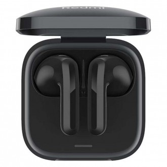 Xiaomi Redmi Buds 6 Active Bluetooth Handsfree Ακουστικά με Θήκη Φόρτισης Μαύρα