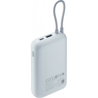 Xiaomi BHR9073GL Integrated Type-C Power Bank 10000mAh 22.5W με Θύρα USB-A και Θύρα USB-C Μπλέ