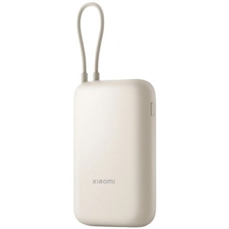 Xiaomi BHR9072GL Integrated Type-C Power Bank 10000mAh 22.5W με Θύρα USB-A και Θύρα USB-C Μπεζ