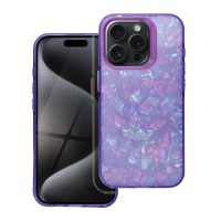 Θήκη Tutti Frutti Back Cover Πλαστική Ανθεκτική Μωβ για iPhone 16 Pro
