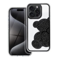 Θήκη Teddy Bear Μαύρη για iPhone 16 Pro