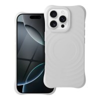Θήκη Zephyr Mag Back Cover Σιλικόνης Λευκή για iPhone 16 Pro
