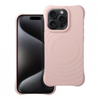Θήκη Zephyr Mag Back Cover Σιλικόνης Ροζ για iPhone 16 Pro