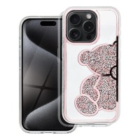 Θήκη Teddy Bear Case Ρόζ για Iphone 16 Pro