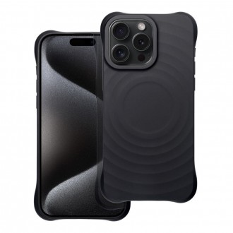Θήκη Zephyr Mag Back Cover Σιλικόνης Μαύρη για Iphone 16