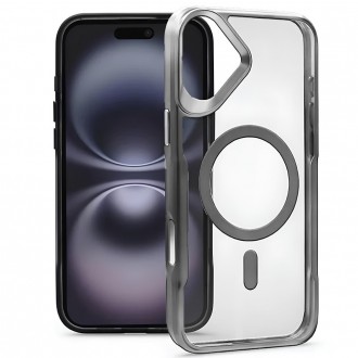 Θήκη ERGOFIT Back Cover Σιλικόνης Διάφανη Γκρί για Iphone 16 Plus Θήκη ERGOFIT Back Cover Σιλικόνης Διάφανη Γκρί για Iphone 16 Plus