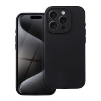 Θήκη Back Cover Σιλικόνης 2mm Ανθεκτική Μαύρη για Iphone 16 Plus