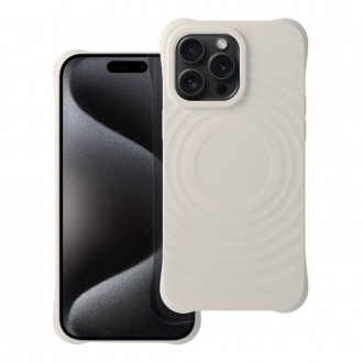 Θήκη Zephyr Mag Back Cover Σιλικόνης Λευκή για Iphone 16 Plus