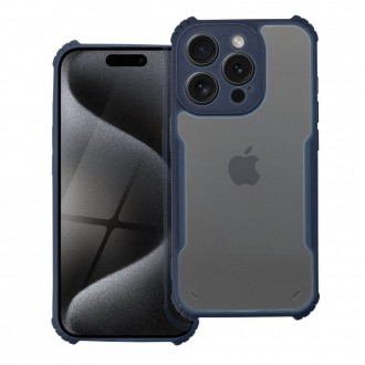 Θήκη Anti-drop Back Cover Σιλικόνης Navy Μπλε για Iphone 16 Plus