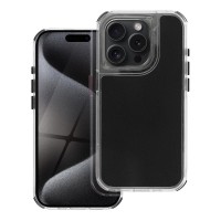 Θήκη Matrix  Back Cover Πλαστική  Σιλικόνης Μαύρη για iPhone 15 Pro Max