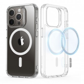 Θήκη ESR Classic Hybrid HaloLock Magsafe Back Cover Σιλικόνης 2mm Διάφανη για Iphone 15 Pro