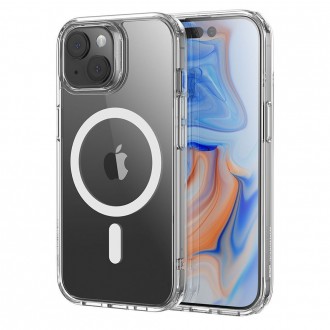 Θήκη ESR Classic Hybrid HaloLock Magsafe Back Cover Σιλικόνης 2mm Διάφανη για Iphone 15 Pro