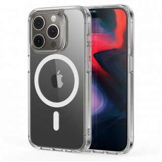 Θήκη ESR Classic Hybrid HaloLock Magsafe Back Cover Σιλικόνης 2mm Διάφανη για Iphone 15 Pro