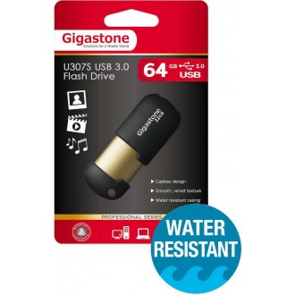 Gigastone U307S Professional Series 64GB USB 3.0 Stick Μαύρο