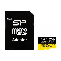 SILICON POWER κάρτα μνήμης microSDXC Inspire, 256GB, UHS-I U3 A1 V30