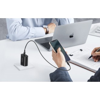 Ugreen Φορτιστής με Θύρα USB-C και Καλώδιο Lightning 20W Power Delivery Μαύρος (CD137)