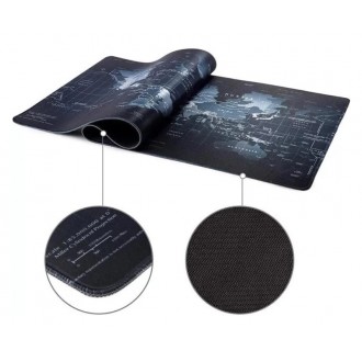 Gaming mouse pad pad AK135B, 80x30x0.3cm, μαύρο