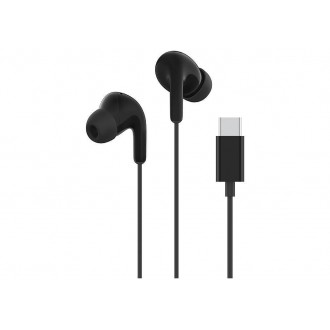 Xiaomi Earphones In-ear Handsfree Ακουστικά με Βύσμα USB-C Μαύρο