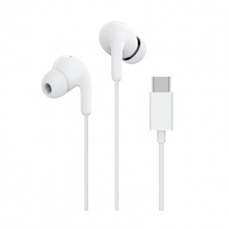 Xiaomi Earphones In-ear Handsfree Ακουστικά με Βύσμα USB-C Λευκό