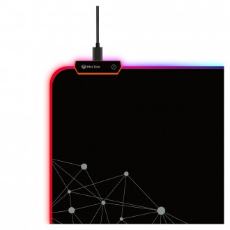 Aula F-X5 Gaming Mouse Pad XXL 800mm με RGB Φωτισμό Μαύρο