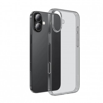 Θήκη Hoco TPU Light Series για Apple iPhone 16 Smoke