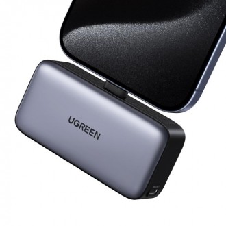 Power Bank 5000mAh PD 20W UGREEN PB503 35338 1 Θέσης Γκρί