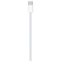 Apple Braided USB 2.0 Cable USB-C male - USB-C 60W Λευκό 1m (MQKJ3ZM/A)